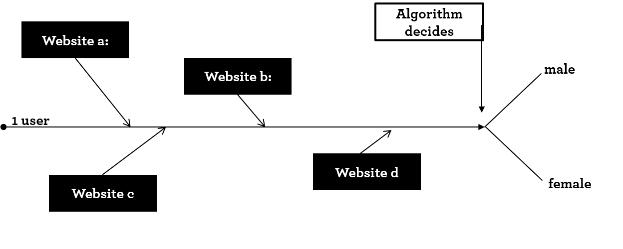 Schematic view of the look-a-like prediction process